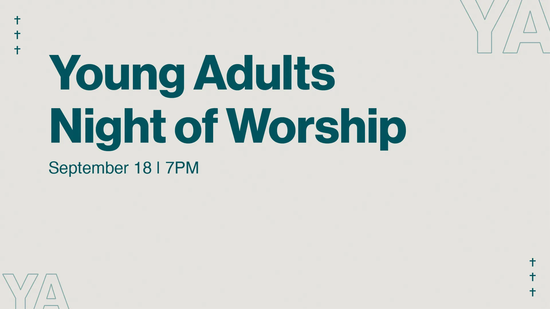 Young Adults Night of Worship