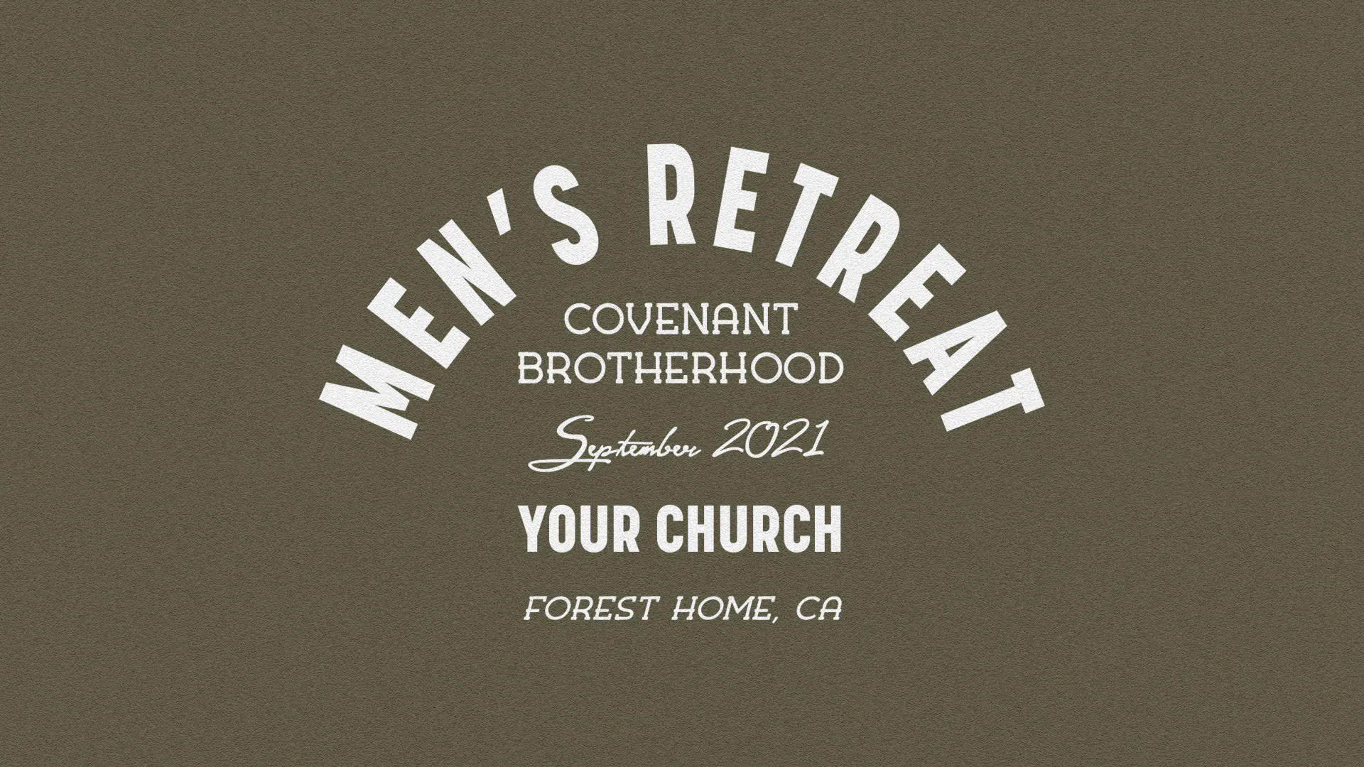 Men’s Retreat