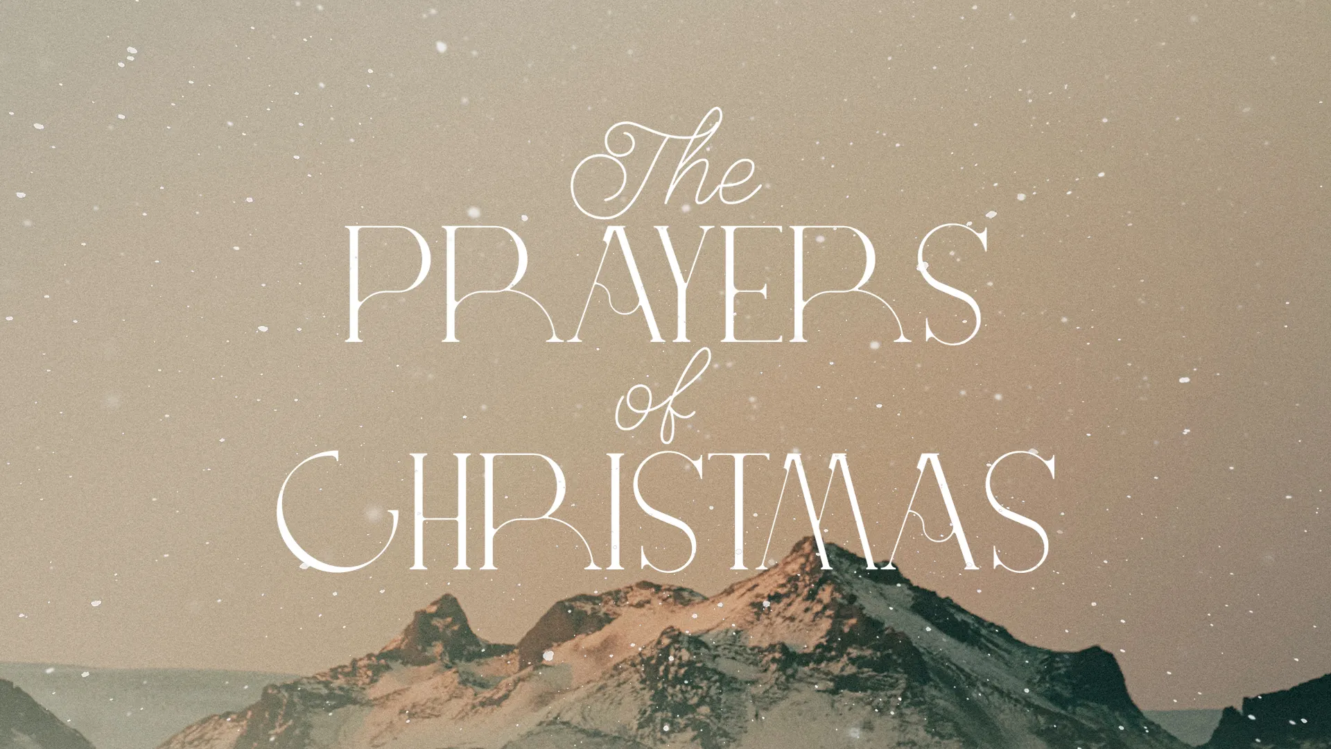 The Prayers of Christmas