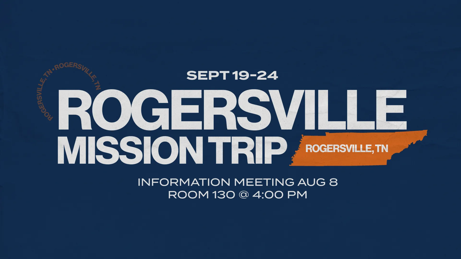 Rogersville Mission Trip