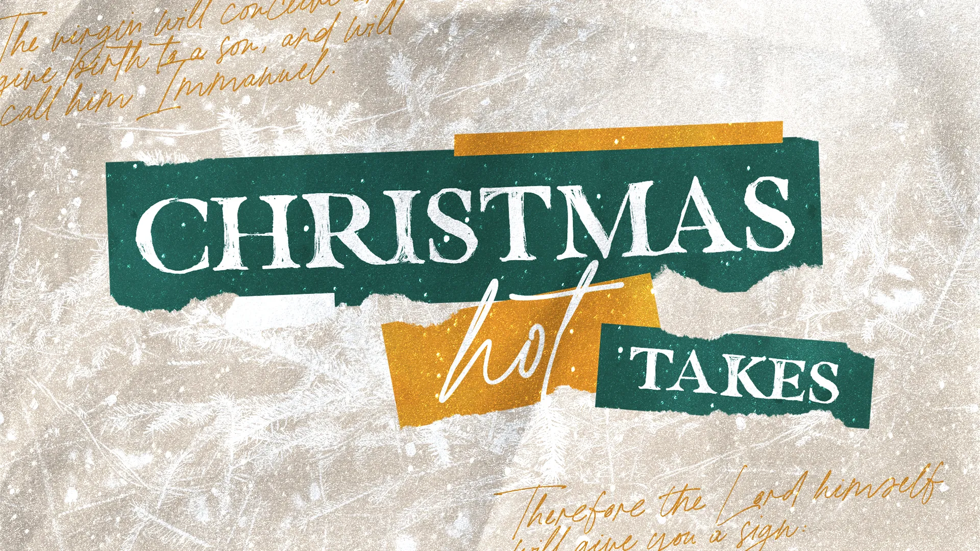 Christmas Hot Takes