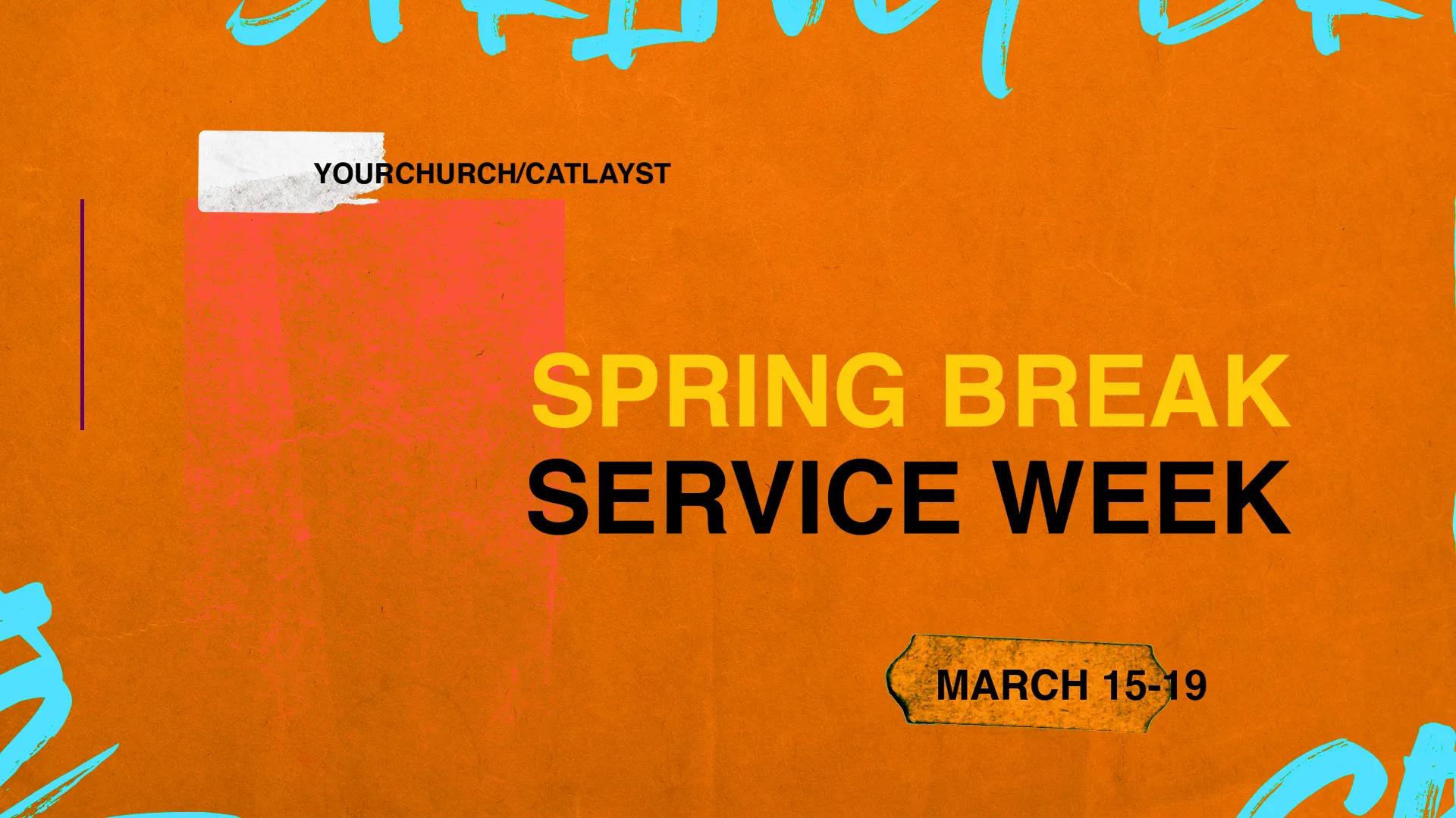 Spring Break Service Week
