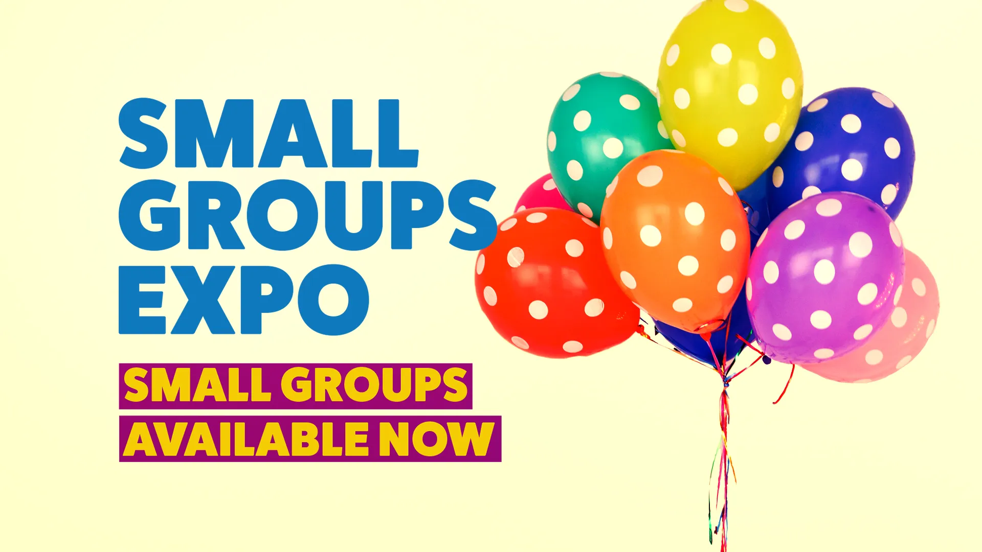 Small Group Expo