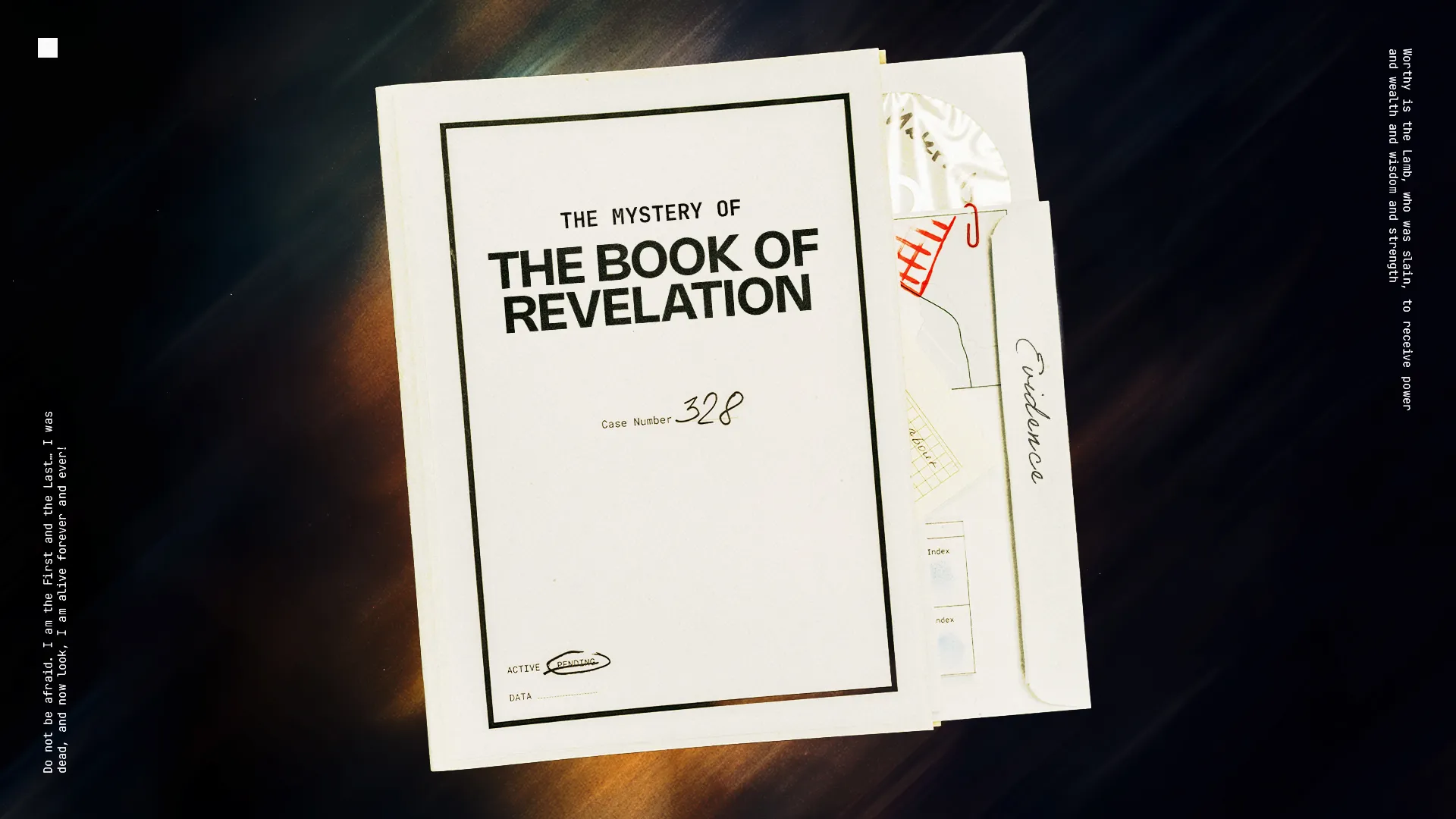 The Book of Revelation study guide with notes, symbolizing faith exploration and spiritual discovery in community.