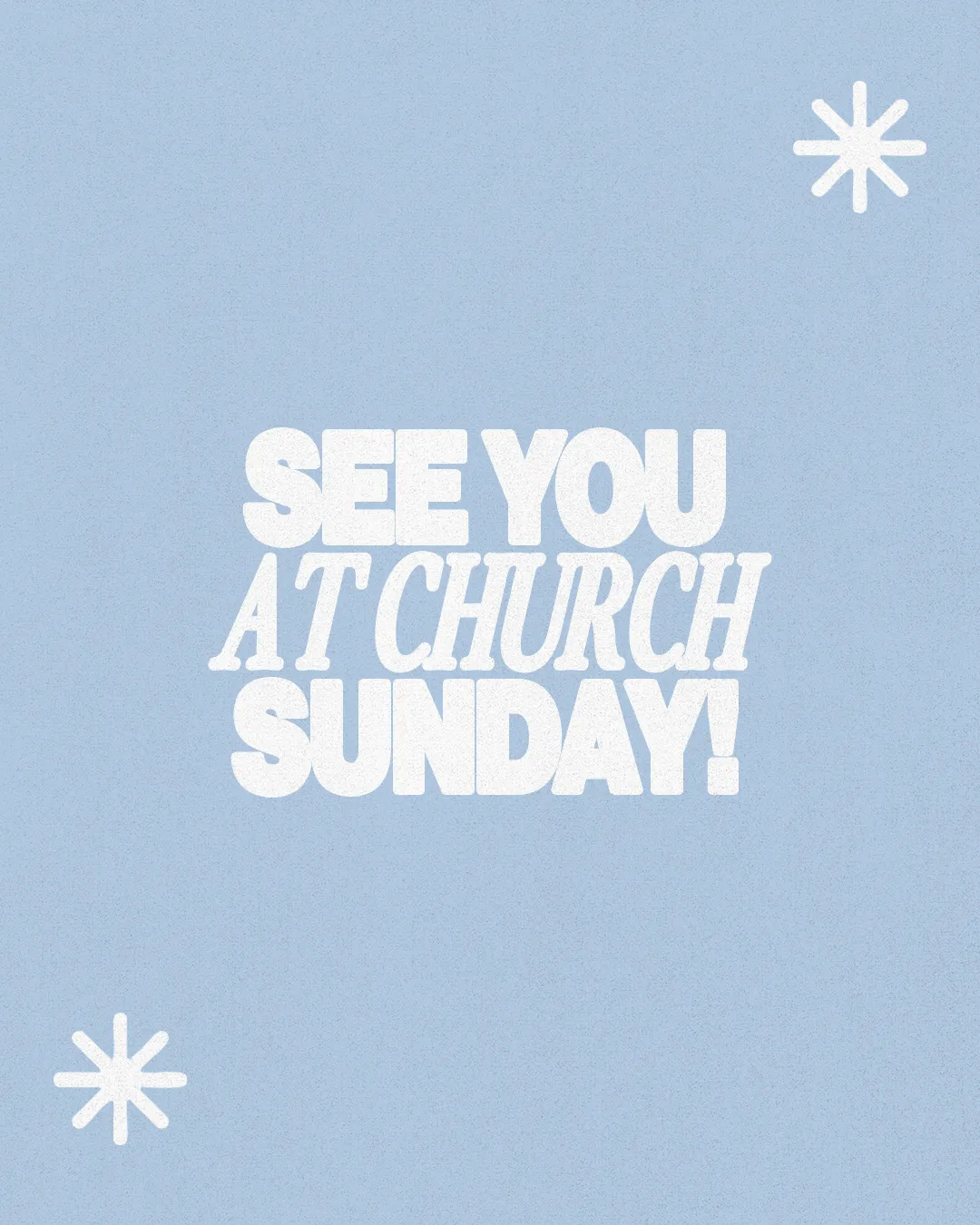 Join us for worship this Sunday! Embrace community and faith together.
