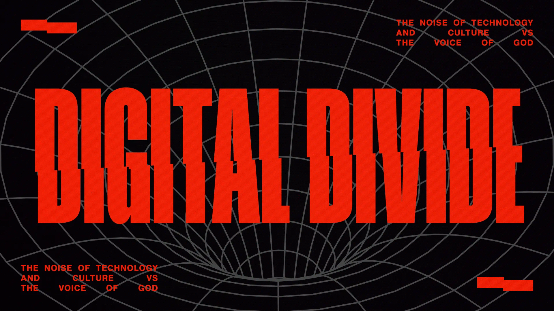 Digital Divide: Navigating the clash between technology's noise and God's voice in our spiritual journey.