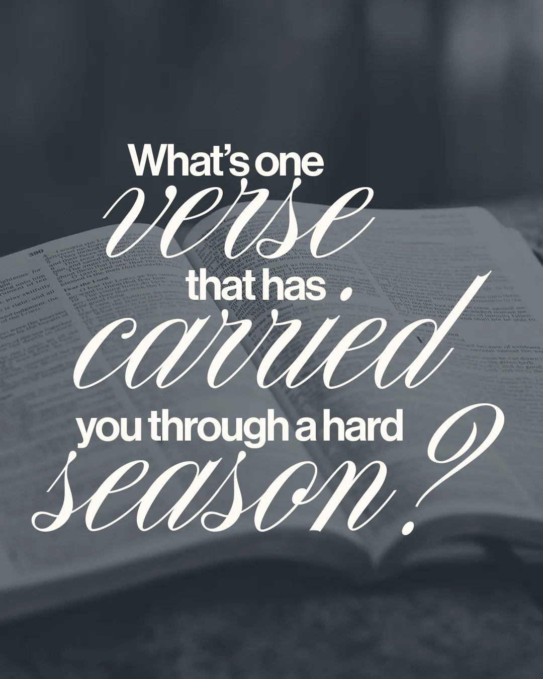 Encouraging reflection on scripture that provides strength during challenging times.