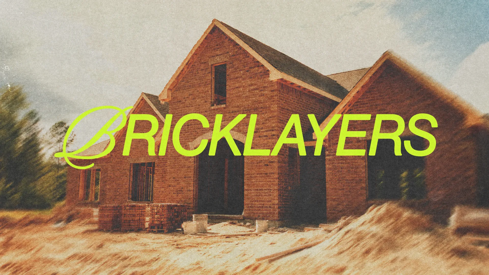 Newly constructed brick church building symbolizes community, faith, and the foundation of service in Christ.