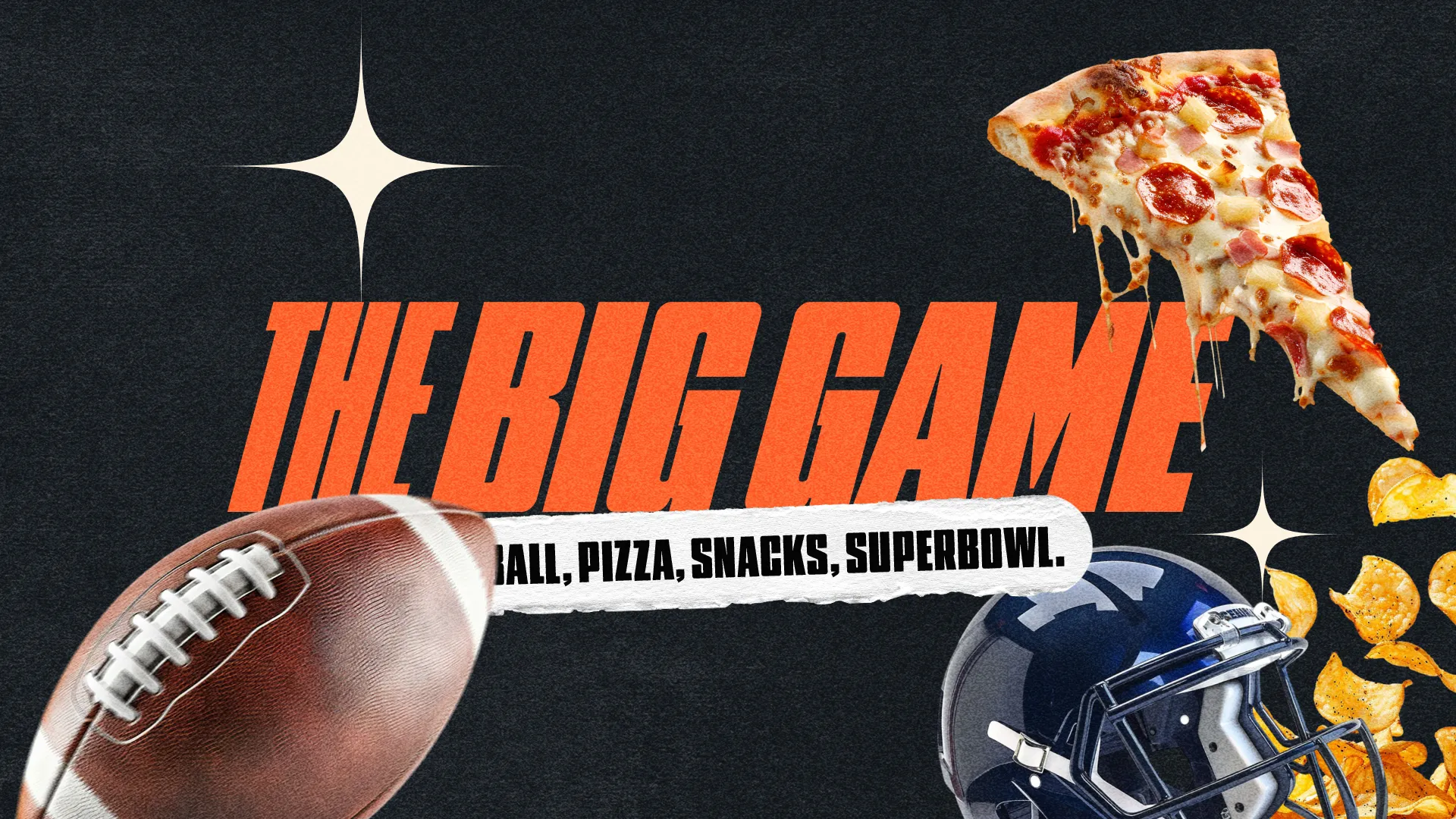 Celebrating community with food, fun, and fellowship during the big game event at church.
