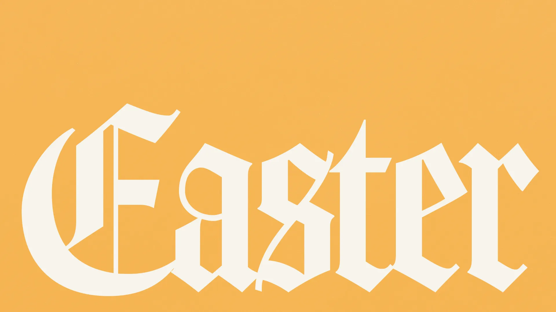 Easter celebration at your church, highlighting community and faith in a vibrant, inviting design.