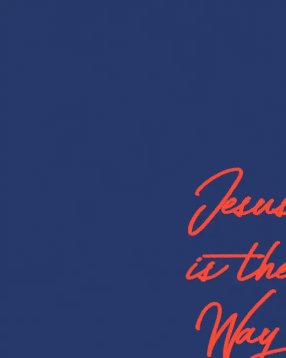 Jesus Is the Way: social post · blank