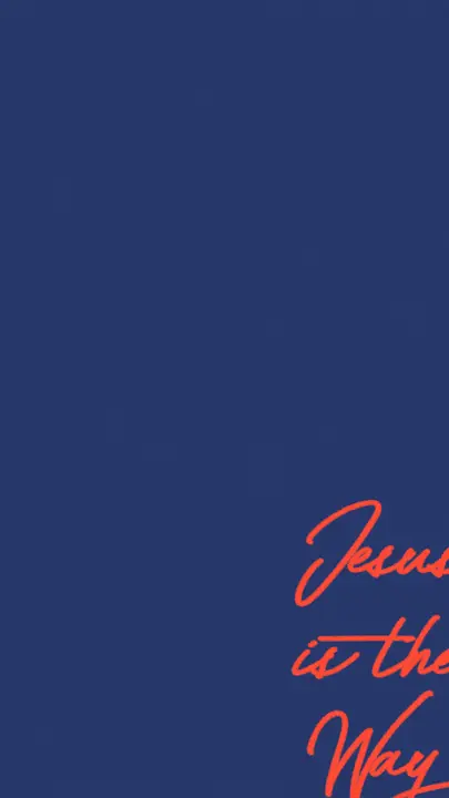 Jesus Is the Way: story · blank