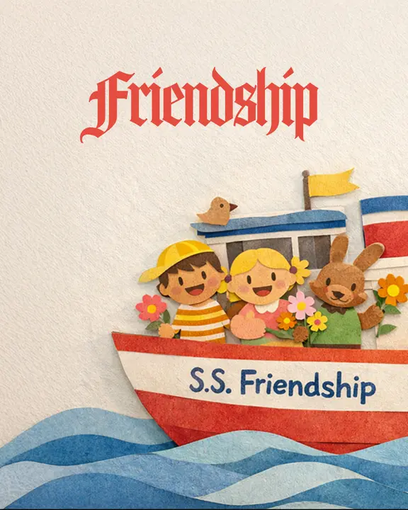 Friendship: social post