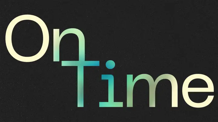 On Time: 4K slide