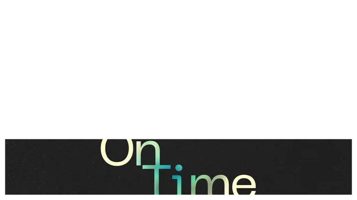 On Time: lower third
