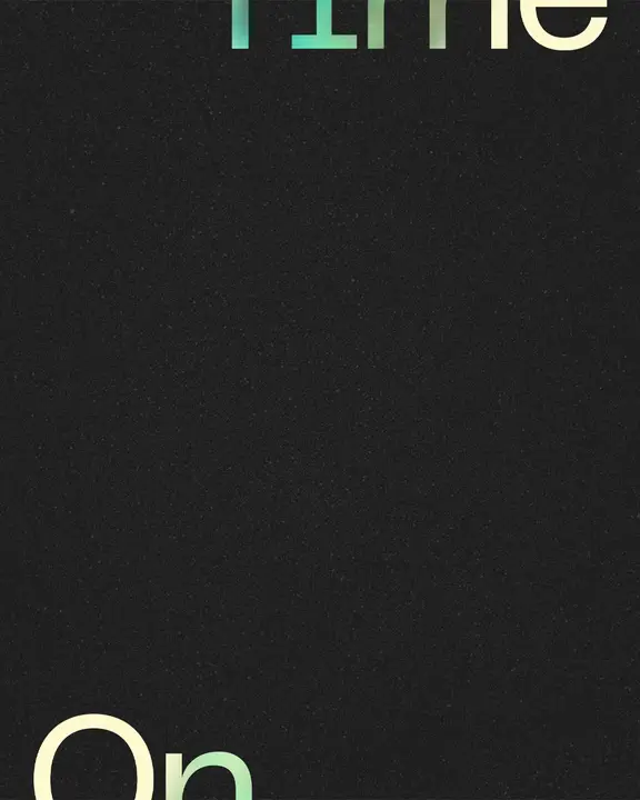 On Time: social post · blank