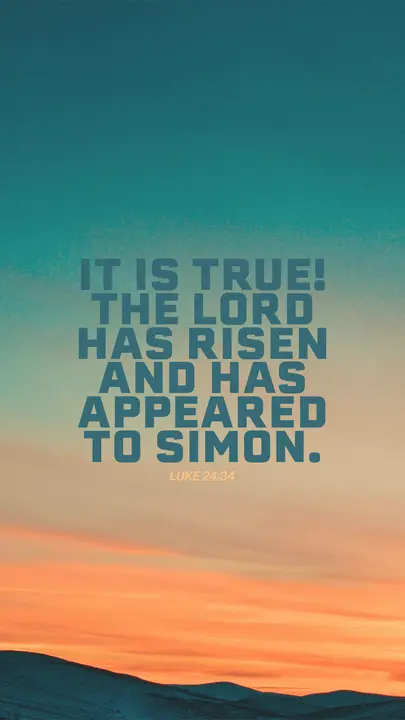 The Lord Has Risen: story