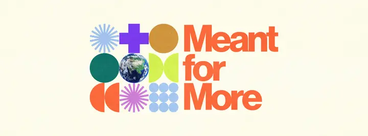 Meant for More: facebook cover