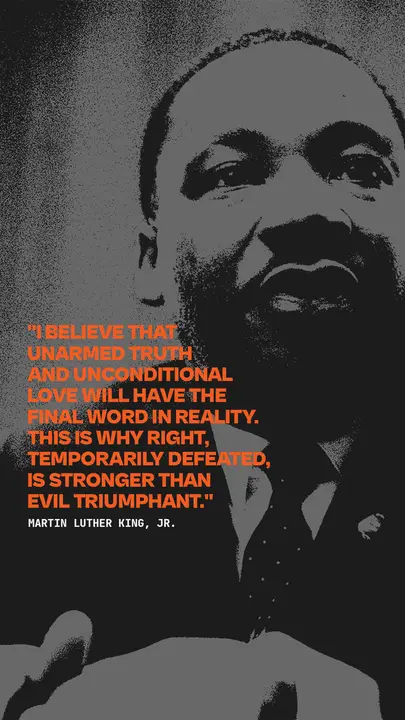 Unarmed Truth and Unconditional Love: story