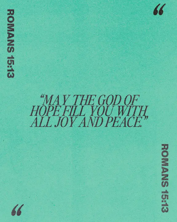 Joy And Peace: social post