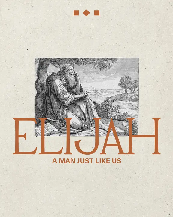 Elijah A Man Just Like Us: social post