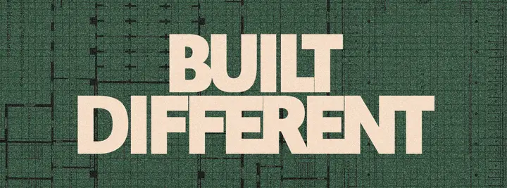 Built Different: facebook cover