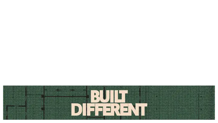 Built Different: lower third
