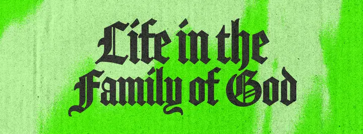 Life in the Family of God: facebook cover