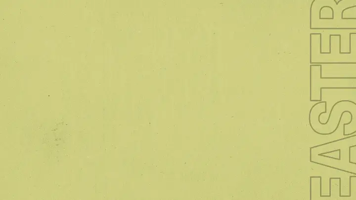 Easter at Your Church: blank background