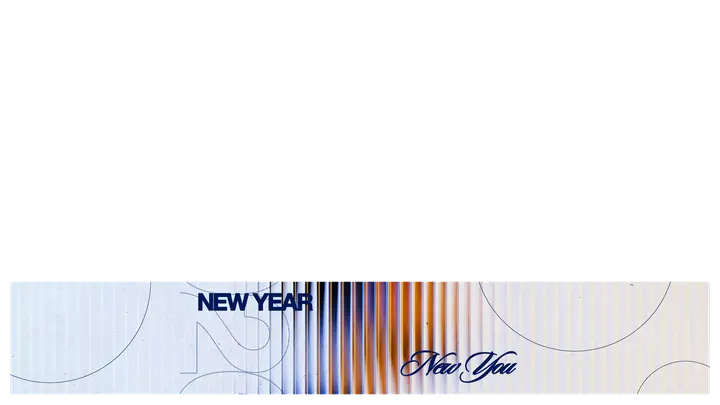 New Year New You: lower third
