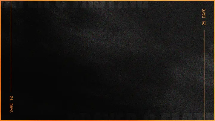 21 Days of Prayer and Fasting: blank background