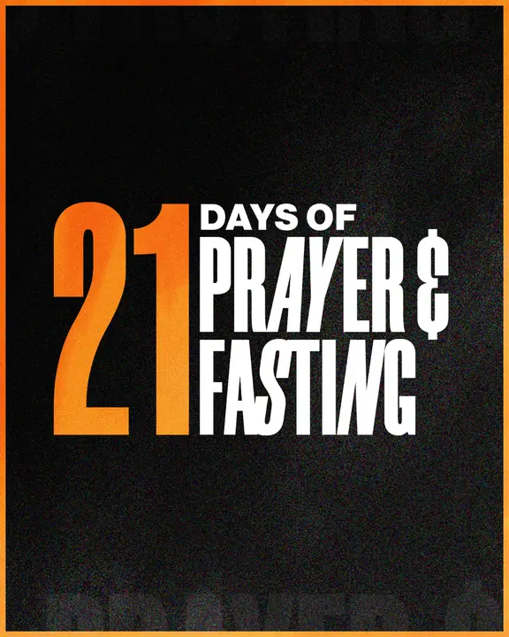 21 Days of Prayer and Fasting: social post