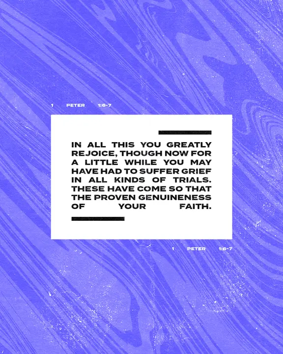 Proven Genuineness of Your Faith: social post