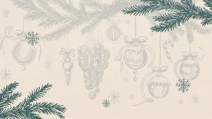 Christmas: 4K slide · blank