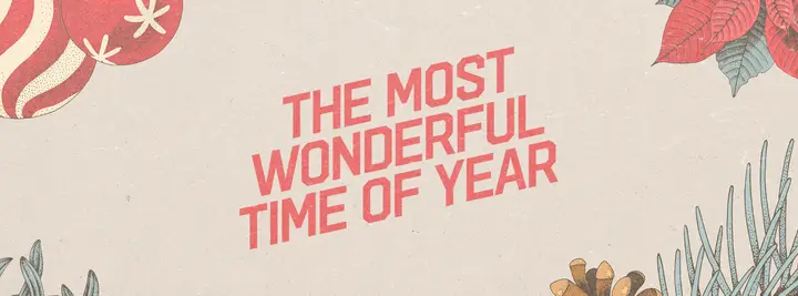 The Most Wonderful Time of Year: facebook cover