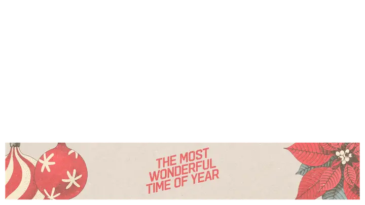 The Most Wonderful Time of Year: lower third
