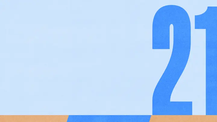 21 Days of Prayer and Fasting: blank background
