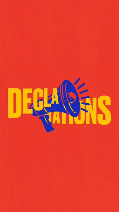 Declarations: story
