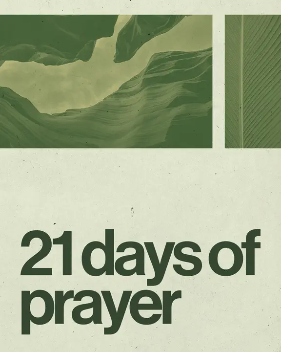 21 Days of Prayer: social post