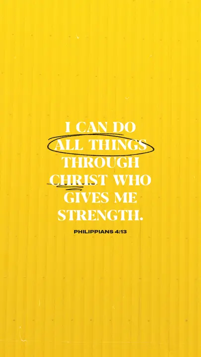I Can Do All Things: story