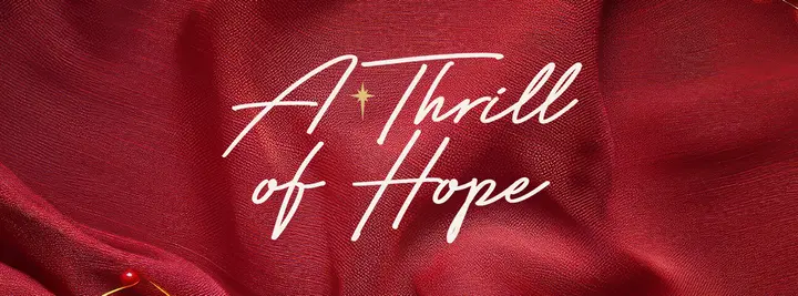 A Thrill of Hope: facebook cover