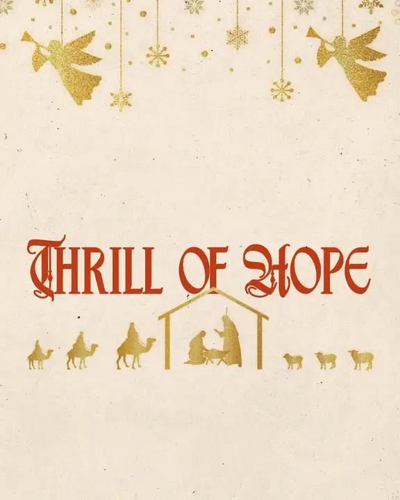 Thrill of Hope: social post