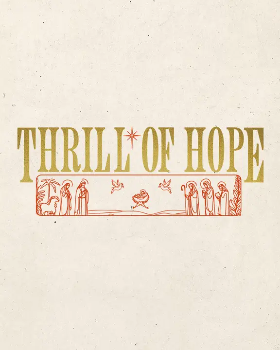 Thrill of Hope: social post