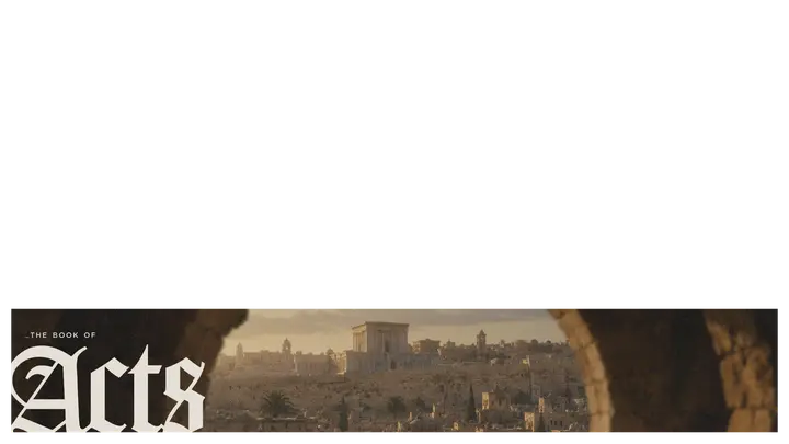 The Book of Acts: lower third