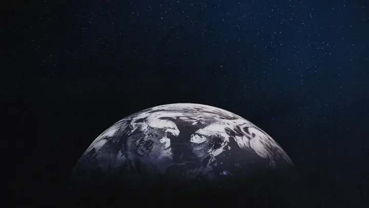 Let There Be: blank background