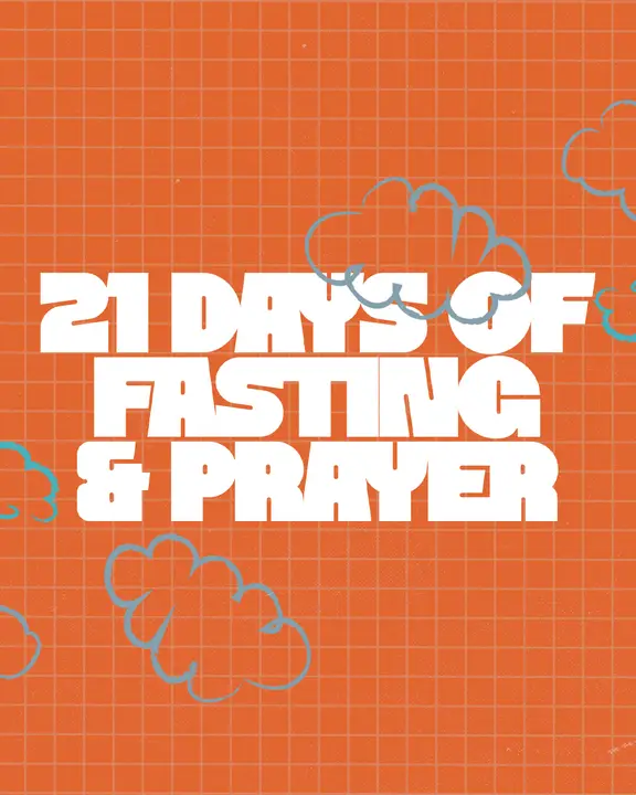 21 Days of Fasting and Prayer: social post