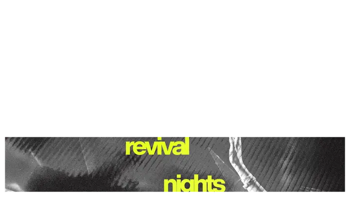 Revival Nights: lower third