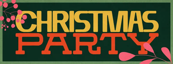 Christmas Party: facebook cover