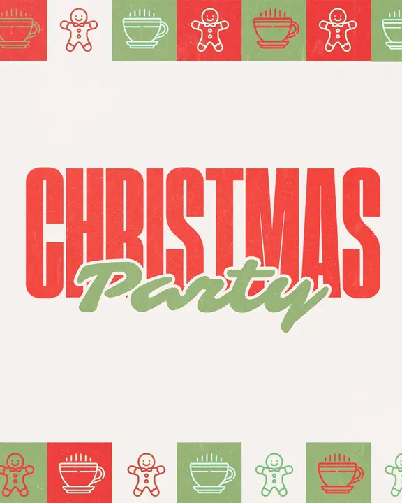 Christmas Party: social post