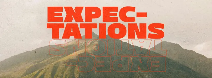 Expectations: facebook cover